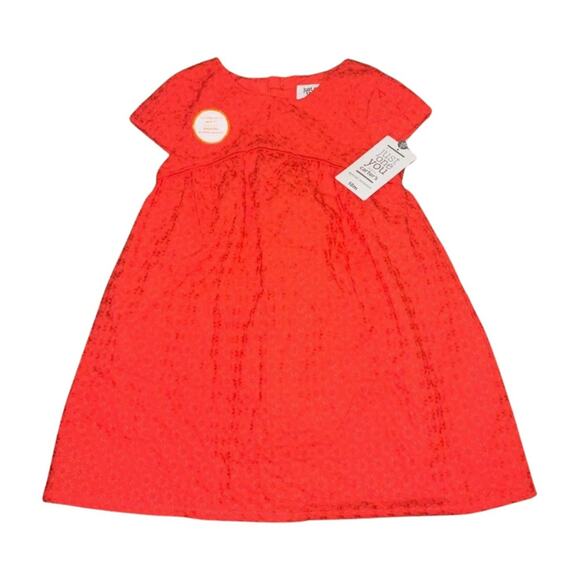 Carter's Just One You Baby Girls' 2 pc Set Dress/Short Pink - Size 18M coral - Picture 1 of 3
